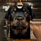 Cute Dog Breed Tee or T-Shirt for men realistic print