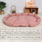Dog Bed Sofa for Various  Dog sizes - Washable Orthopedic Soft Durable Dog - Anti-Slip Bottom