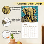  2026 Cute Cat & Dog Creative Calendar New Design,  Thoughtful New Year's Gift for Friends and Family