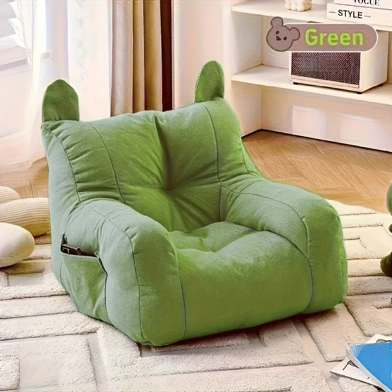 Cat Sofa Bed with Cartoon Design, Detachable Washable for Indoor Cats, Support Up To 2.72KG