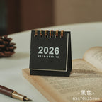 2026 Desk Calendar Kawaii Mini Calendar Books, Daily To-Do List,  Daily Monthly Yearly Planner,  Time Manegement Calendar