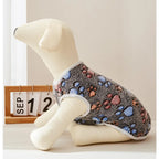 Flannel Soft, Vest, Pet Dog Clothes for Small or Medium sizes, Cute Vest Paw Print pattern and more