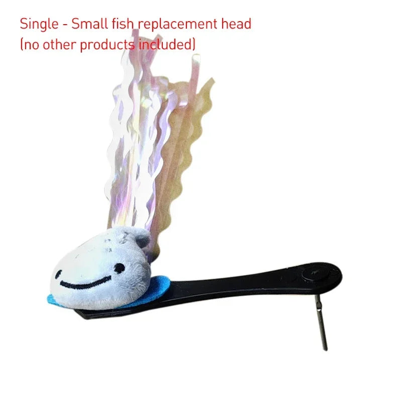 Fun Cat Turntable Toy, Mouse, fish  Chase Trap, Scratching Board Educational Play Turntable