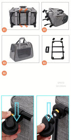 Cat Carrier - Wheels
