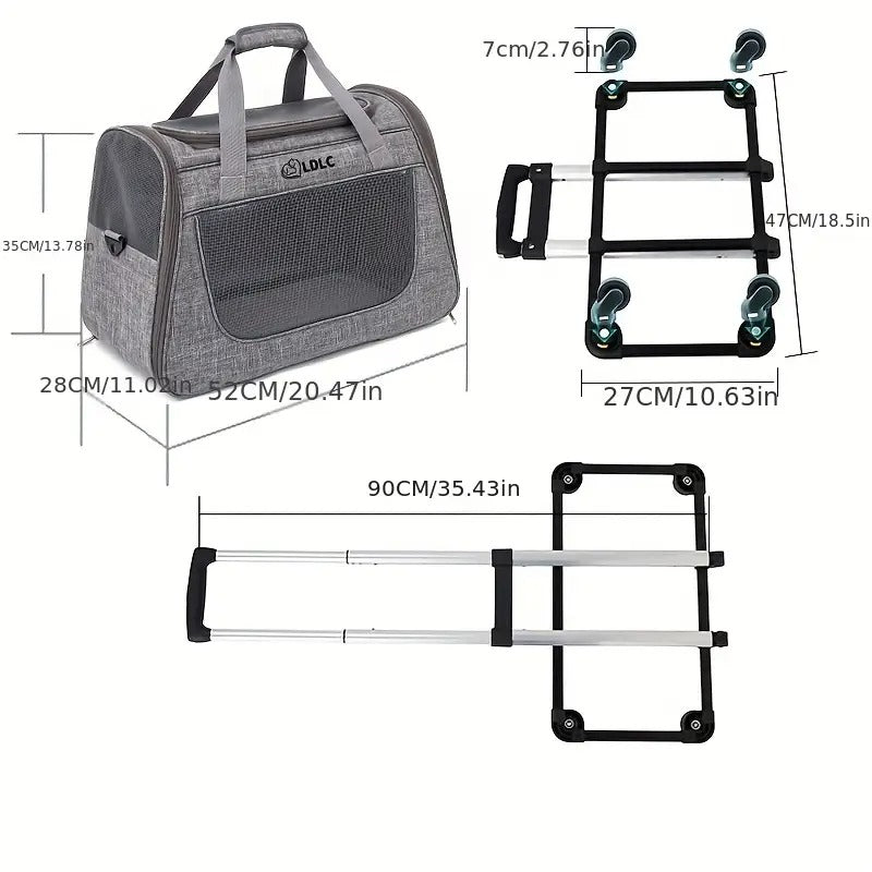 Cat Carrier - Wheels