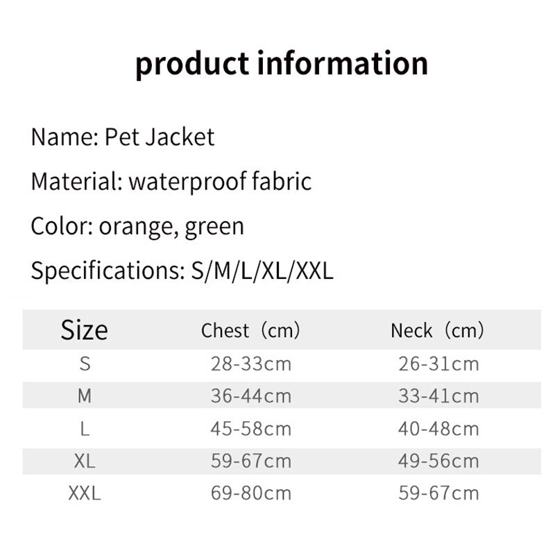 Winter Dog Jacket